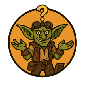 Goblin vendor shrug